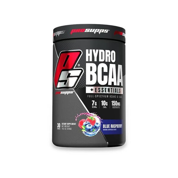 ProSupps HydroBCAA + Essentials, melleņu aveņu garša – 414 g