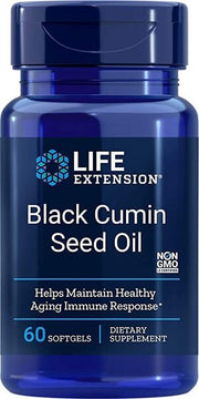 Life Extension melno ķimeņu eļļa – 60 kapsulas