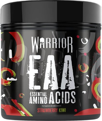 Warrior EAA neaizvietojamās aminoskābes, zemeņu un kivi garša - 360 g