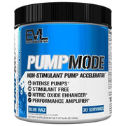 EVLution Nutrition PumpMode pulveris, zils – 183 g