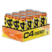Cellucor C4 eksplozīvais enerģijas dzēriens, apelsīna šķēlītes garša – 12 x 500 ml.