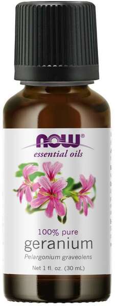 NOW Foods ēteriskā eļļa, ģerāniju eļļa - 30 ml.