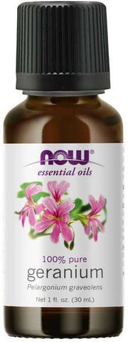 Produkto nuotrauka: NOW Foods Essential Oil, Geranium Oil - 30 ml.