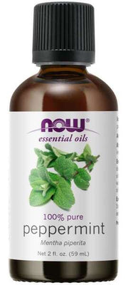 NOW Foods ēteriskā eļļa, piparmētru eļļa – 59 ml.