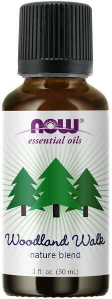 NOW Foods ēteriskā eļļa, meža pastaigas eļļa – 30 ml.