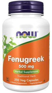 NOW Foods Trigonella, 500 mg – 250 kapsulas
