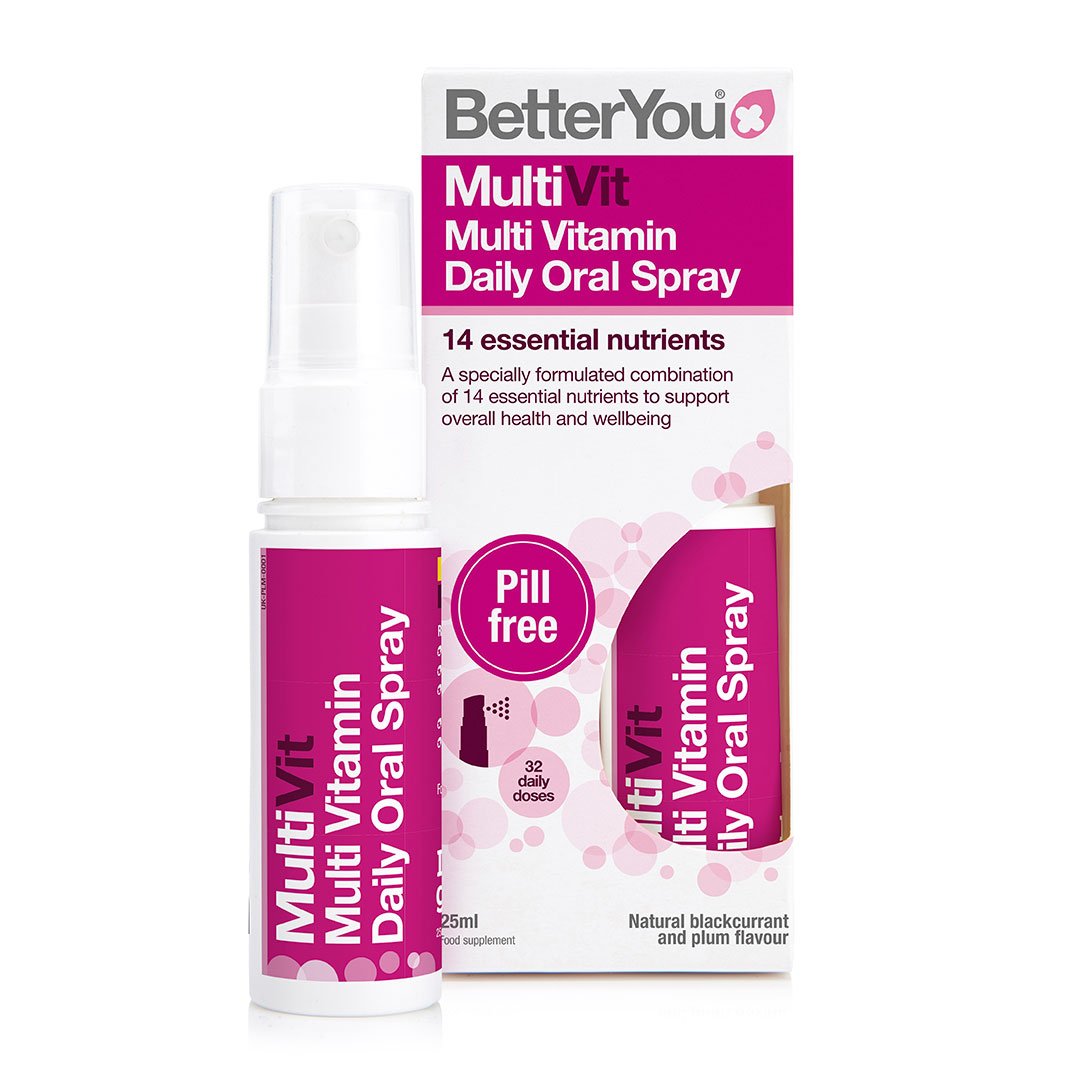 BetterYou MultiVit, upenes un plūmes - 25 ml.