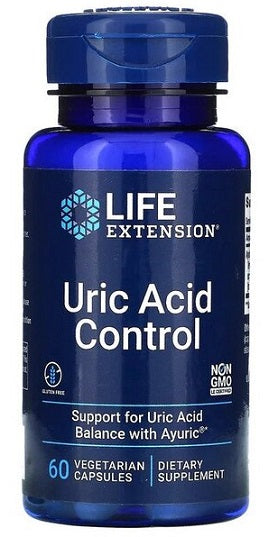 Life Extension urīnskābes kontrolei - 60 kapsulas