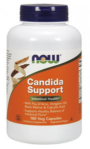 NOW Foods candida atbalsts – 180 kapsulas