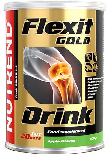 Nutrend Flexit Gold dzēriens, ābolu garša – 400 g