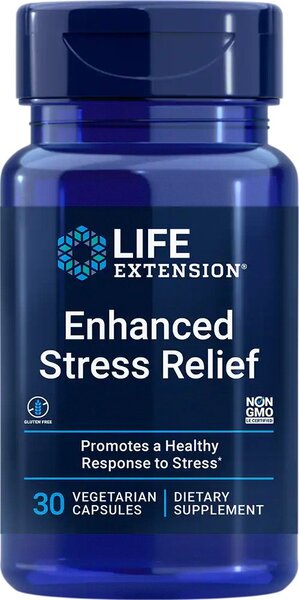 Life Extension uzlabots stresa mazināšanas līdzeklis - 30 kapsulas