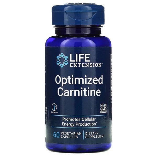 Life Extension Optimized Carnitine 60 Caps – 60 kapsulas