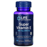 Life Extension Super E vitamīns, 268 mg – 90 kapsulas