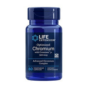 Life Extension optimizētais hroms ar Crominex 3+, 500 mcg – 60 kapsulas