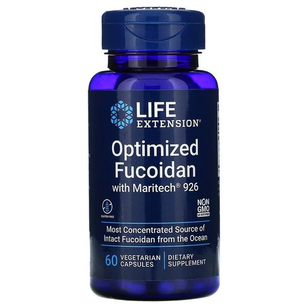 Life Extension optimizēts fukoidāns ar Maritech 926 – 60 kapsulas