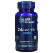 Life Extension hlorofilīns, 100 mg – 100 kapsulas