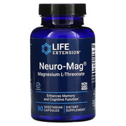 Life Extension Neuro - Mag magnija L - treonāts - 90 kapsulas