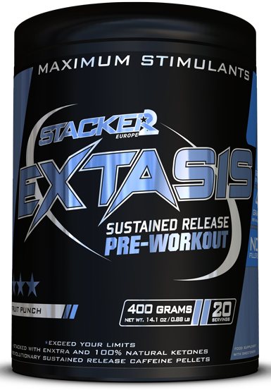 Stacker2 Europe Extasis, augļu punšs – 400 g