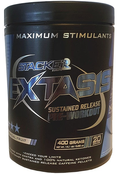 Stacker2 Europe Extasis, tropu augļu garša – 400 g