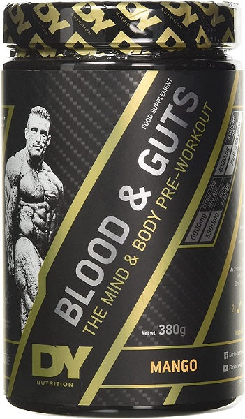 Dorian Yates Blood and Guts, mango - 380 g