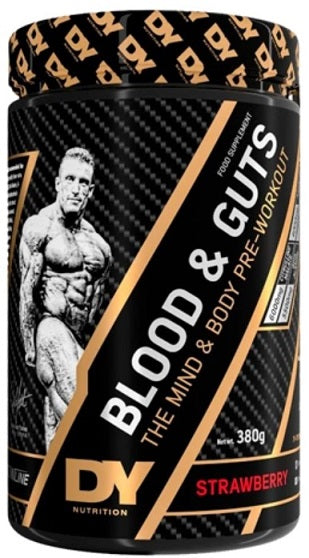 Dorian Yates asinis un zarnas, zemeņu garša - 380 g