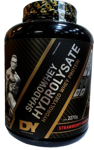 Dorian Yates Shadowhey hidrolizāts, zemeņu un banānu garša - 2270 g