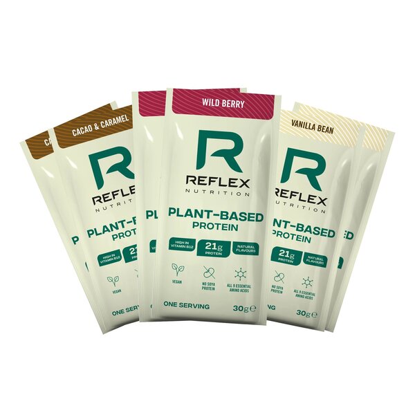 Reflex Nutrition augu valsts proteīns ar kakao un karameli – 30 g (1 porcija)
