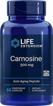 Life Extension karnozīns, 500 mg - 60 kapsulas