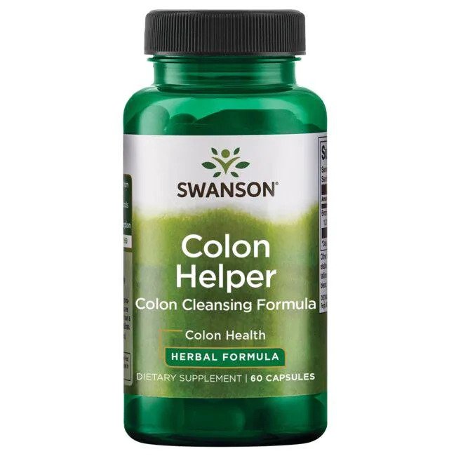 Swanson Colon Helper – 60 kapsulas