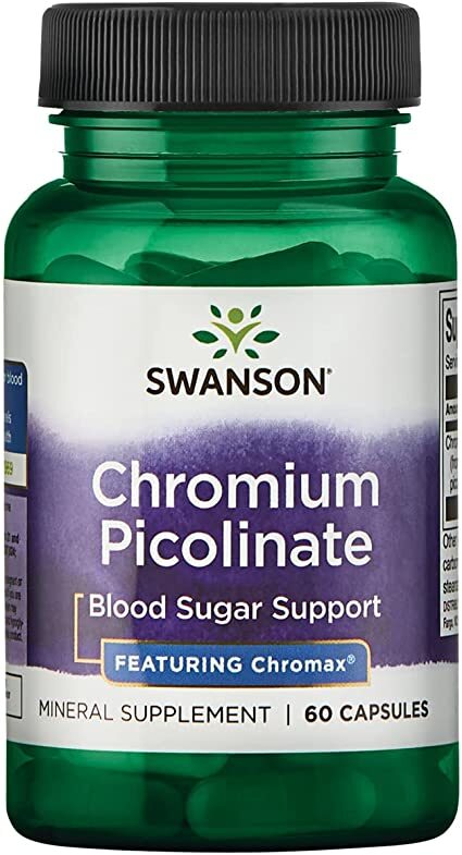 Swanson hroma pikolināts ar Chromax, 200 mcg – 60 kapsulas