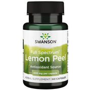 Swanson pilna spektra citronu mizas, 400 mg – 60 kapsulas