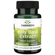 Swanson svētā bazilika ekstrakts, 400 mg – 60 kapsulas