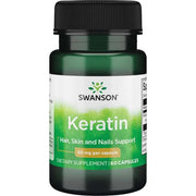 Swanson keratīns, 50 mg – 60 kapsulas