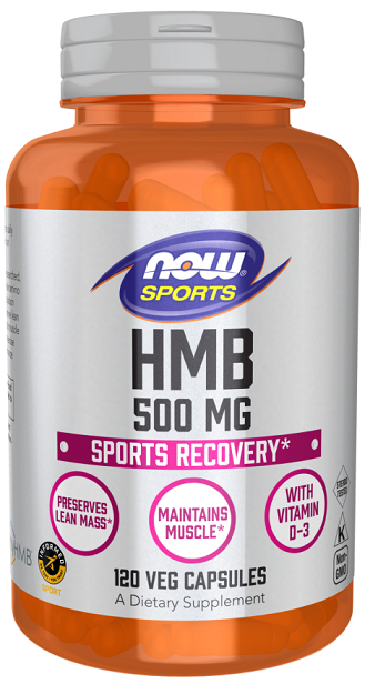 NOW Foods HMB, 500 mg – 120 kapsulas
