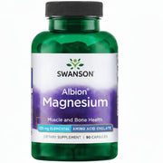 SWANSON Albion magnija glicināts 133 mg - 90 kapsulas