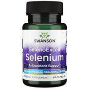 Swanson SelenoExcell selēns, 200 mkg – 60 kapsulas