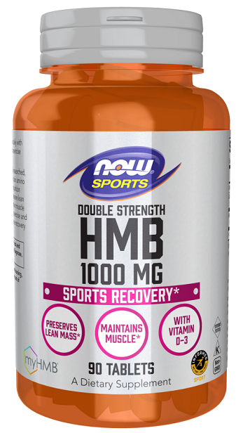 NOW Foods HMB, 1000 mg – 90 tabletes