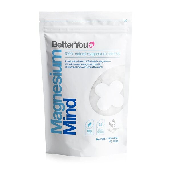 BetterYou magnija pārslas ar spirtu – 750 g