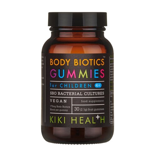 KIKI Health Body Biotics gumijas konfektes bērniem, 175 mg – 30 gumijas konfektes