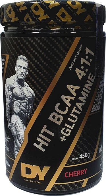 Dorian Yates HIT BCAA 4:1:1 + Glutamine, ķiršu garša - 450 g