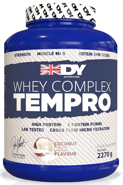 Dorian Yates sūkalu komplekss Tempro, kokosriekstu piens – 2270 g