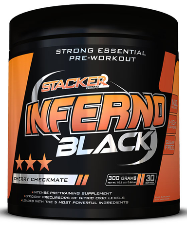 Stacker2 Europe Inferno Black, Cherry Checkmate – 300 g