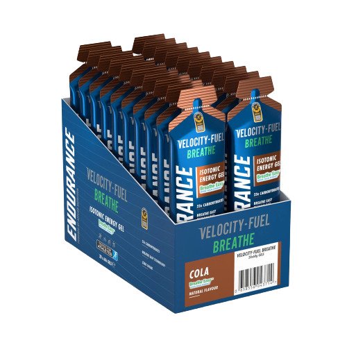 Applied Nutrition Endurance Breathe izotonisks enerģijas gels ar kolas garšu – 20 x 60 g