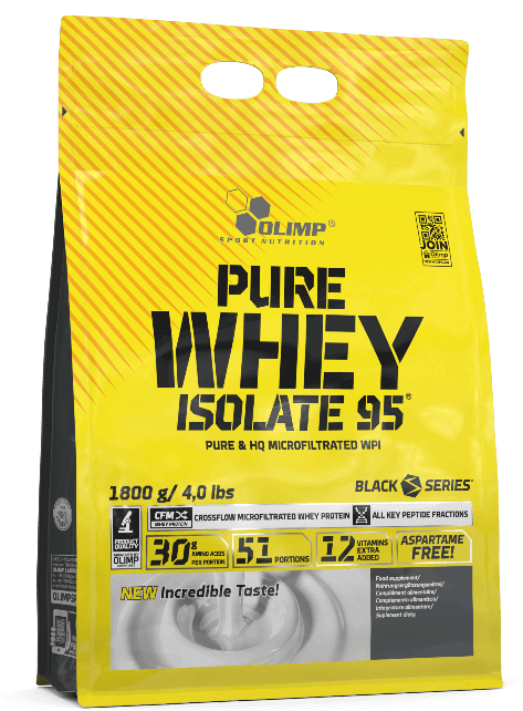 Olimp Nutrition Pure Whey Isolate 95, kokosriekstu krēms - 1800 g