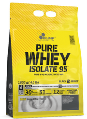 Olimp Nutrition Pure Whey Isolate 95, vaniļas saldējums - 1800 g