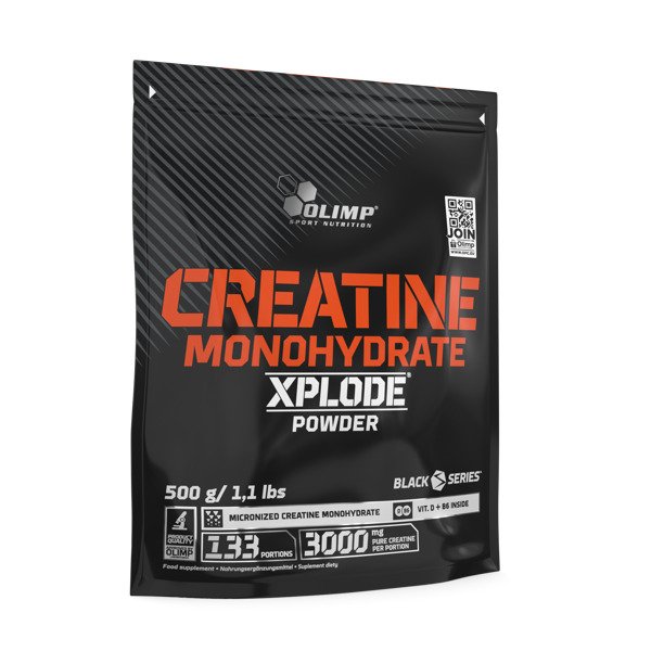 Olimp Nutrition kreatīna monohidrāts Xplode, citrona garša - 500 g