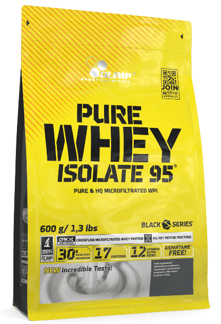 Olimp Nutrition Pure Whey Isolate 95, kokosriekstu krēms – 600 g