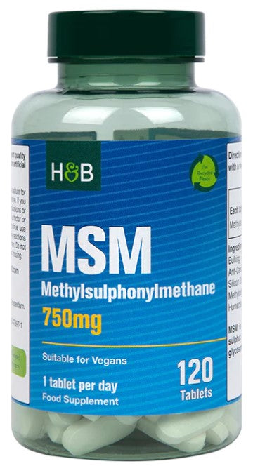 Holland & Barrett MSM, 750 mg – 120 tabletes