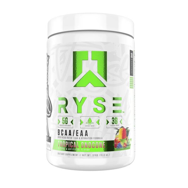 RYSE BCAA + EAA, tropisko augļu kokteilis - 378 g