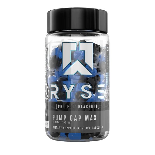 RYSE Pump Cap Max - Project Blackout - 120 kapsulas